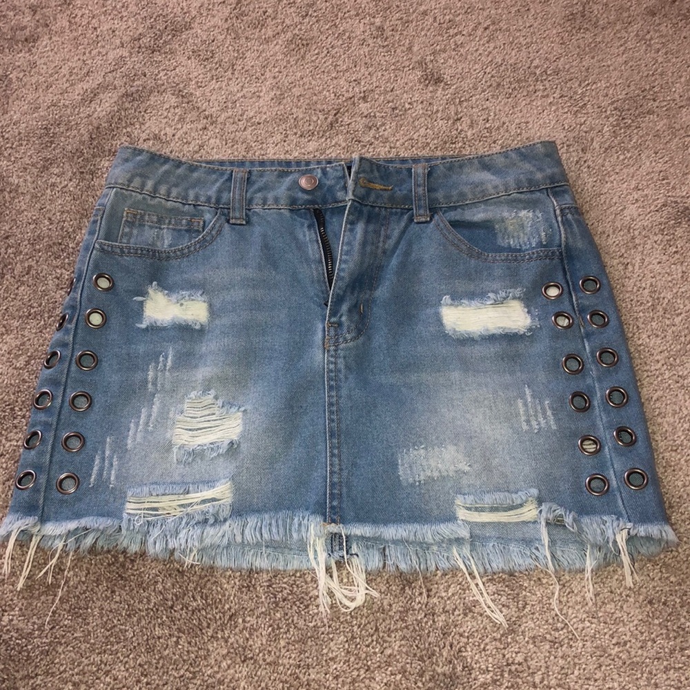 Jean skirt